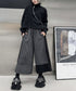 Panel Stripe Wide Pants